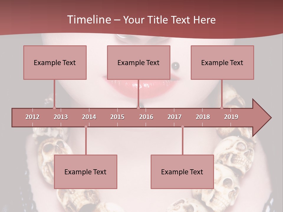 Necklace Piercing PowerPoint Template