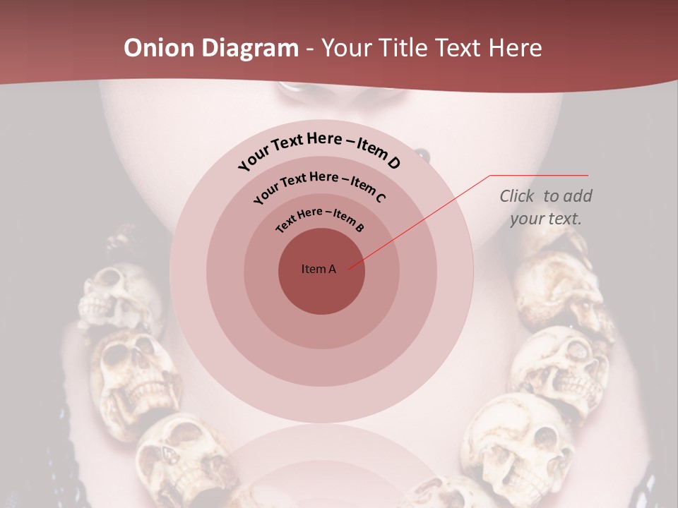 Necklace Piercing PowerPoint Template