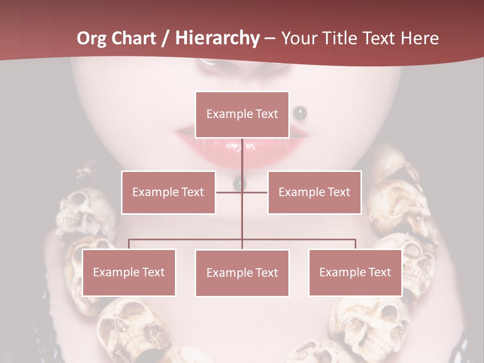 Necklace Piercing PowerPoint Template