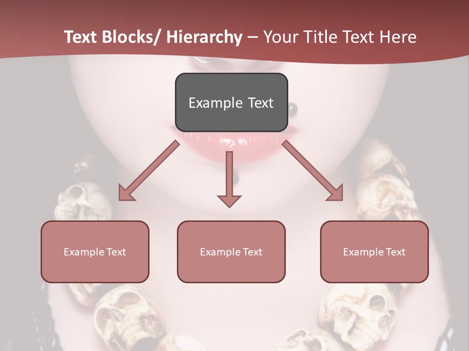 Necklace Piercing PowerPoint Template