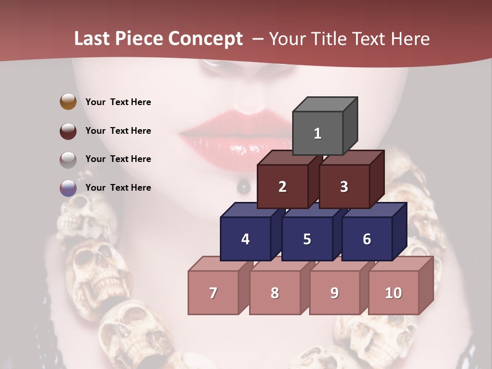 Necklace Piercing PowerPoint Template