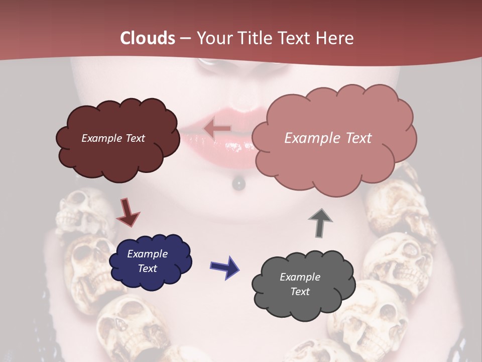 Necklace Piercing PowerPoint Template