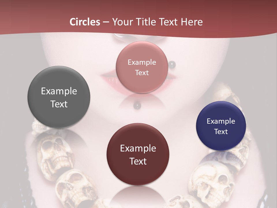 Necklace Piercing PowerPoint Template