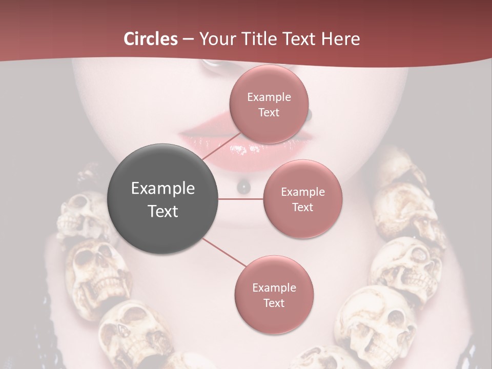 Necklace Piercing PowerPoint Template