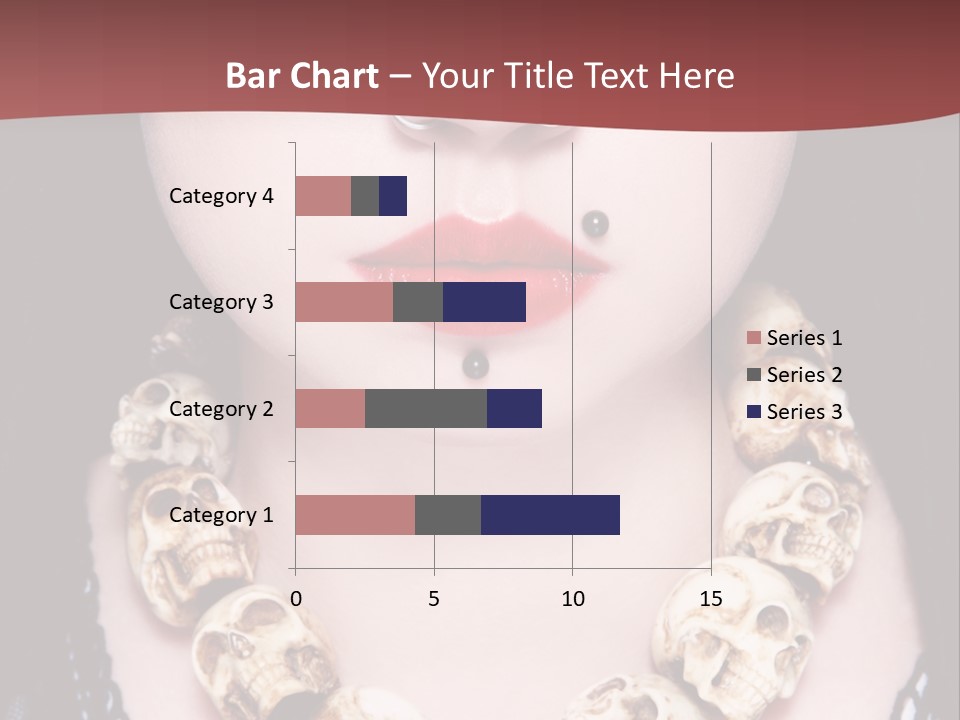 Necklace Piercing PowerPoint Template