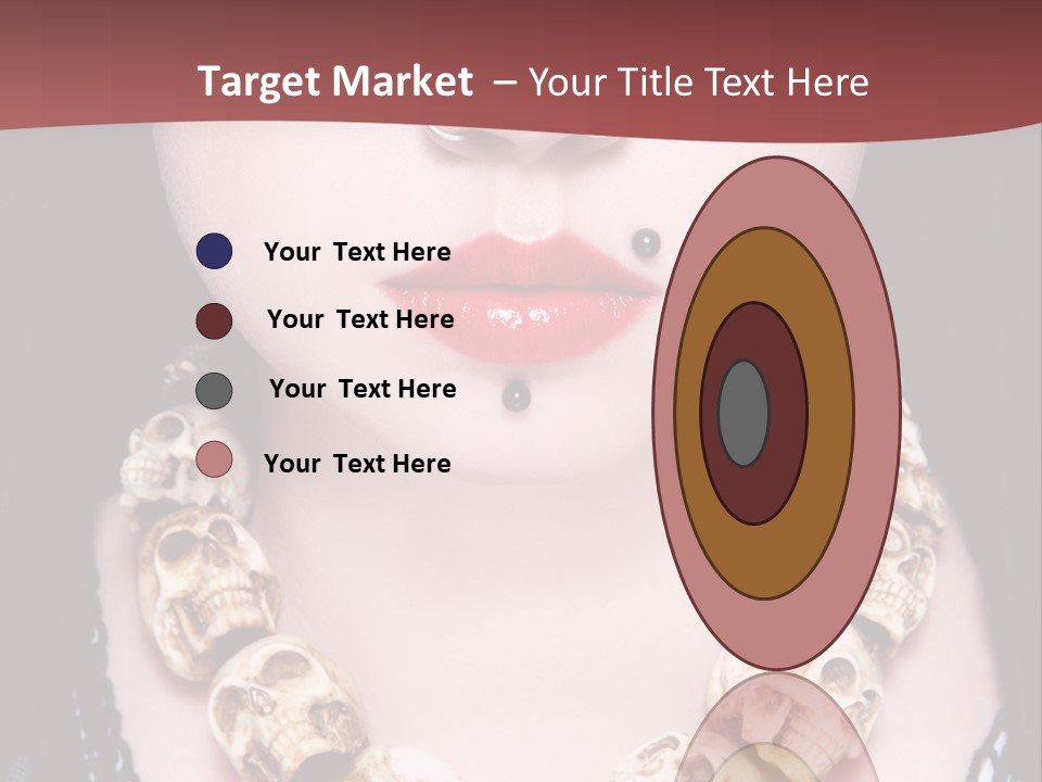 Necklace Piercing PowerPoint Template