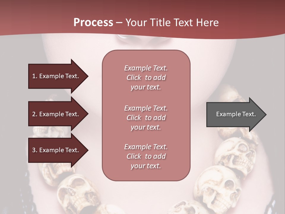 Necklace Piercing PowerPoint Template