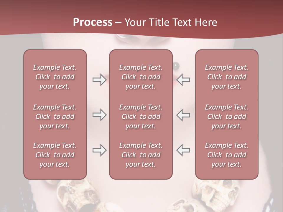 Necklace Piercing PowerPoint Template