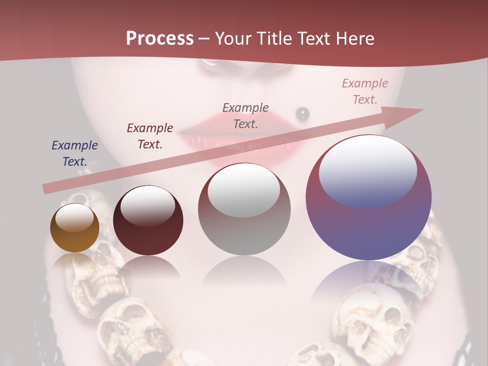 Necklace Piercing PowerPoint Template