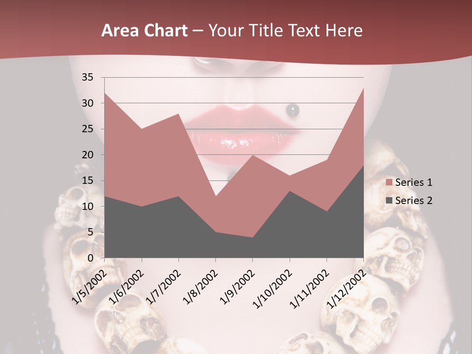 Necklace Piercing PowerPoint Template