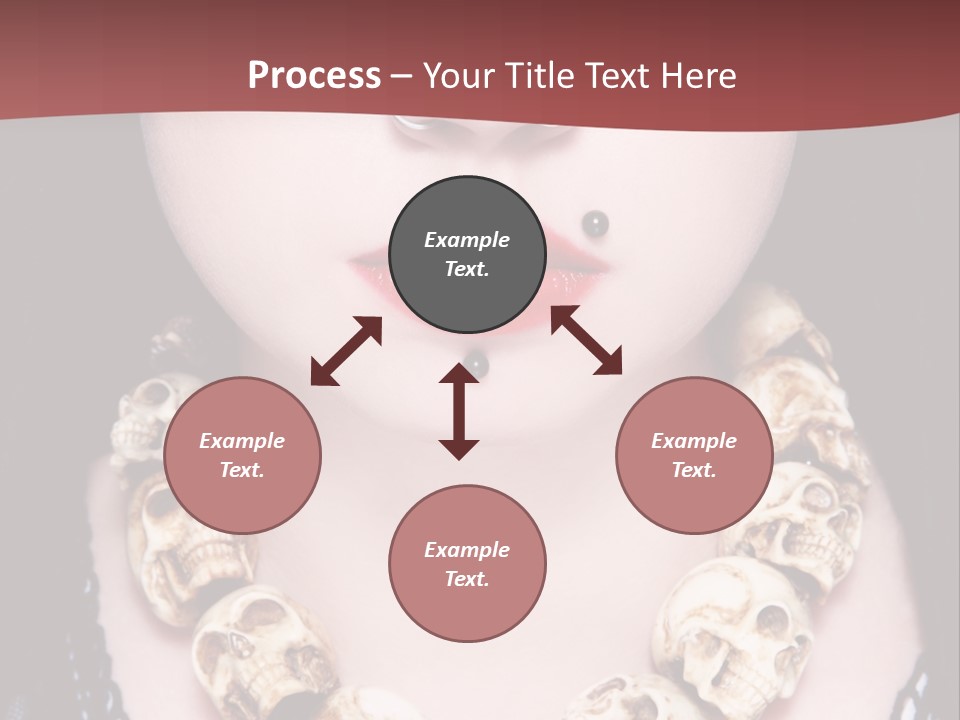 Necklace Piercing PowerPoint Template