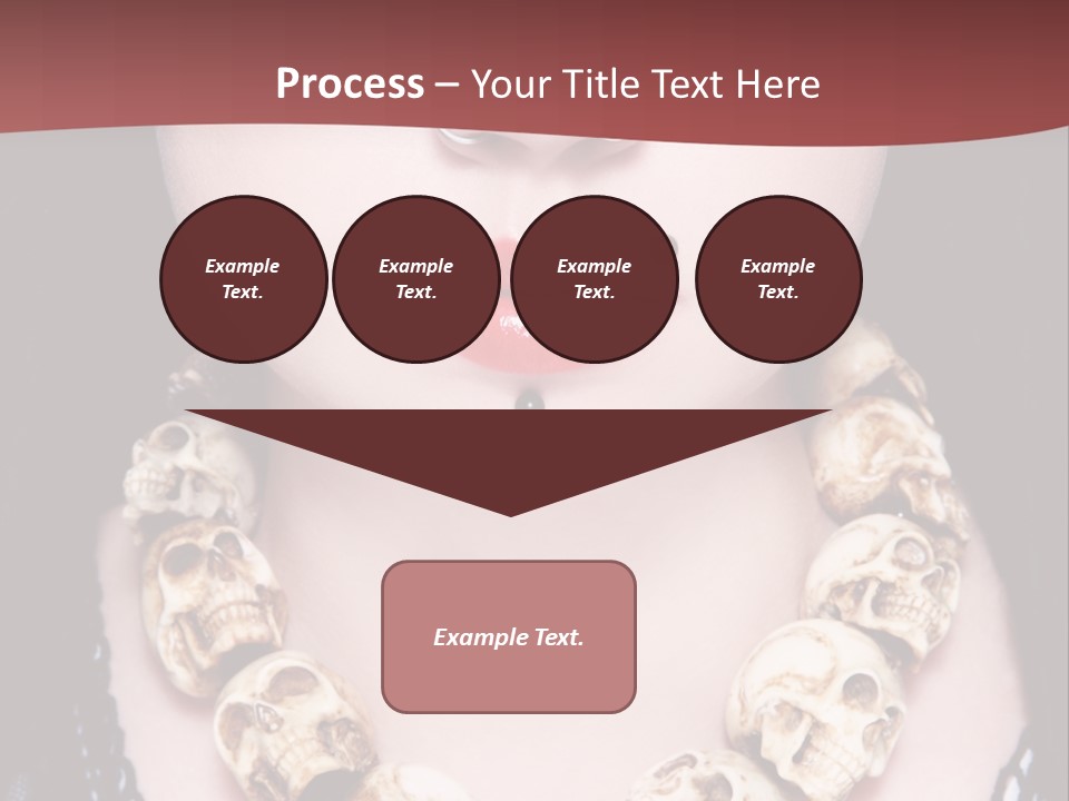 Necklace Piercing PowerPoint Template