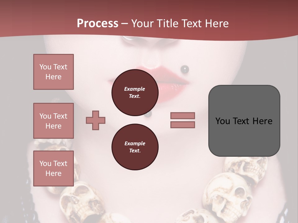 Necklace Piercing PowerPoint Template