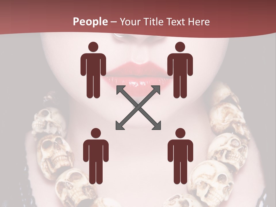 Necklace Piercing PowerPoint Template