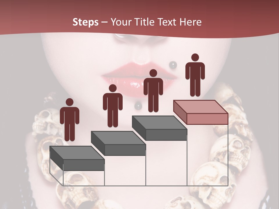 Necklace Piercing PowerPoint Template