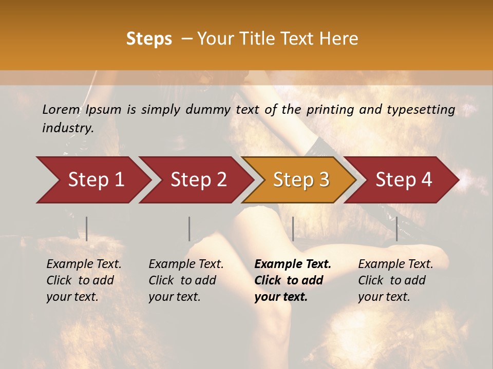 Young Eyes Face PowerPoint Template