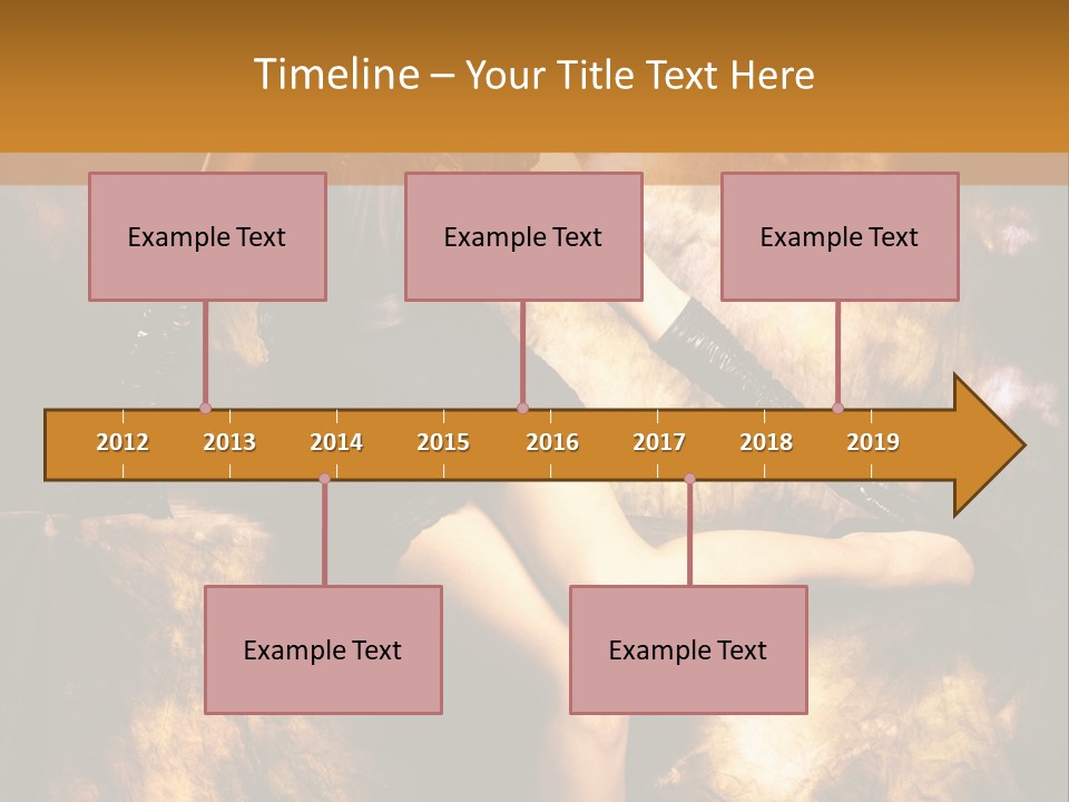 Young Eyes Face PowerPoint Template