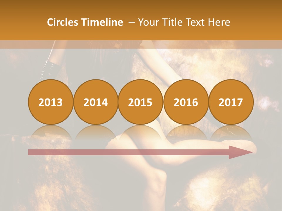 Young Eyes Face PowerPoint Template