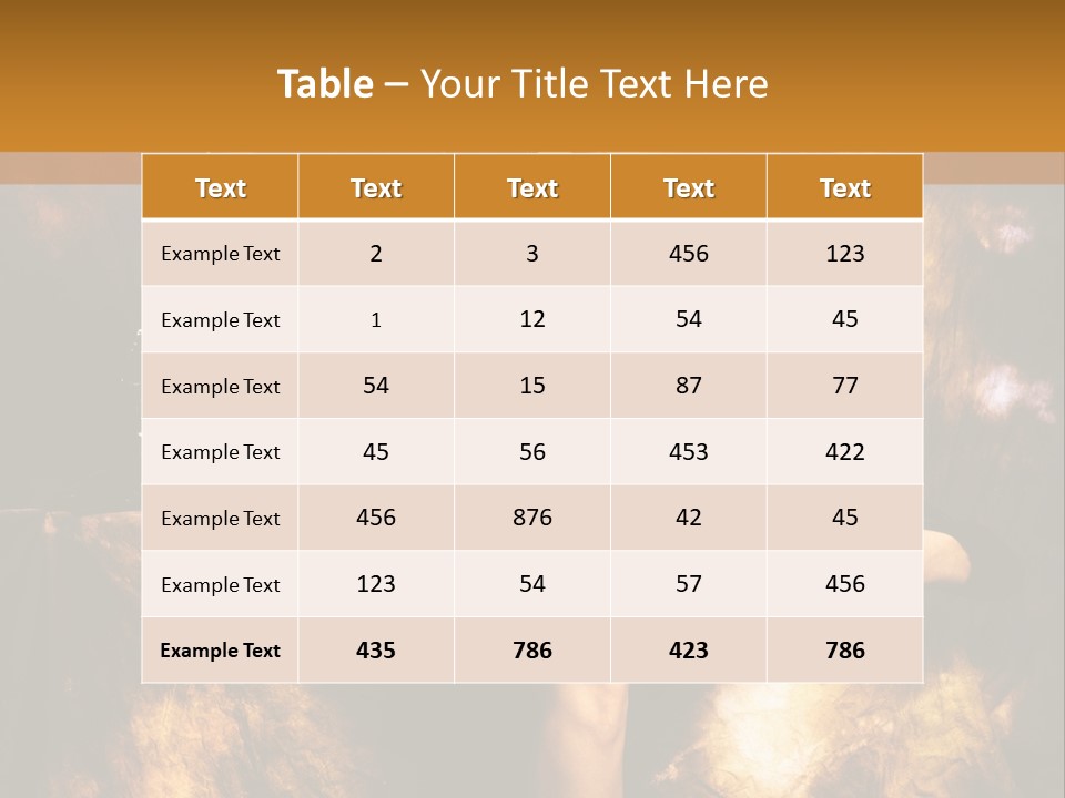 Young Eyes Face PowerPoint Template