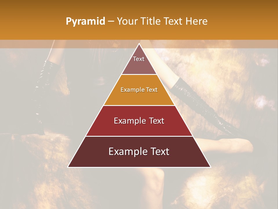 Young Eyes Face PowerPoint Template