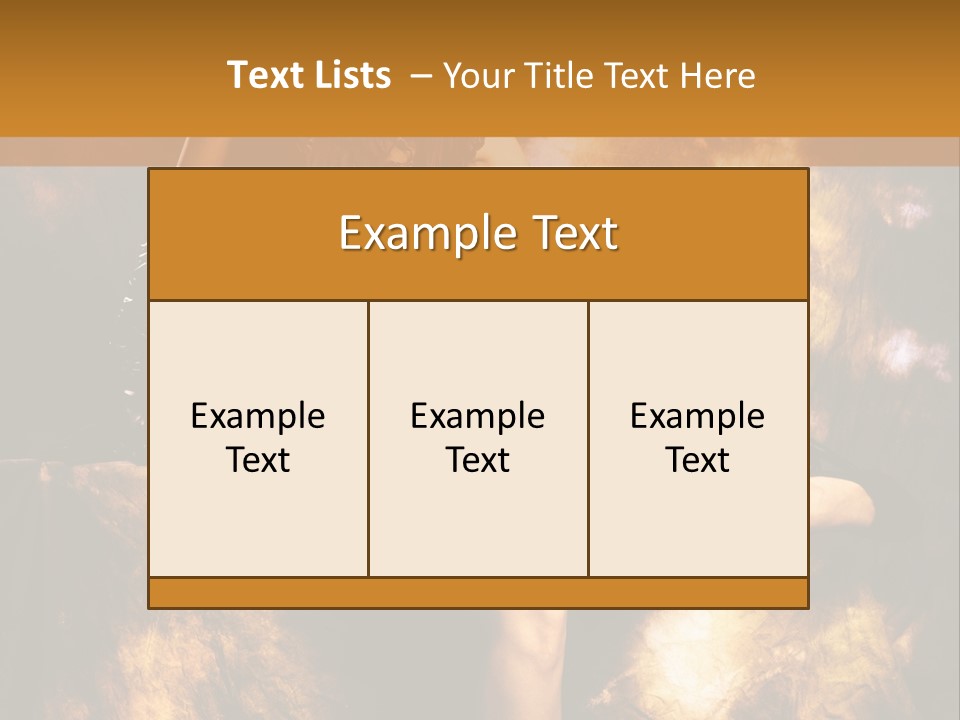 Young Eyes Face PowerPoint Template