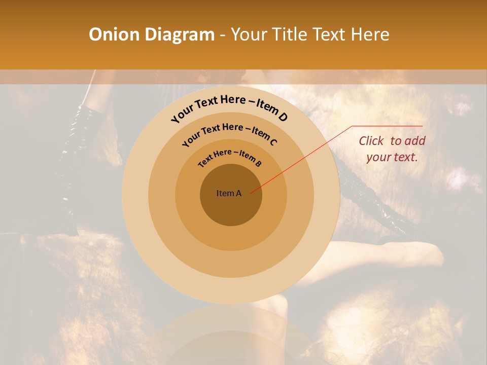 Young Eyes Face PowerPoint Template