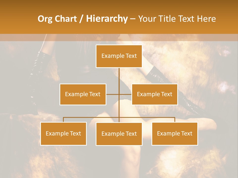 Young Eyes Face PowerPoint Template