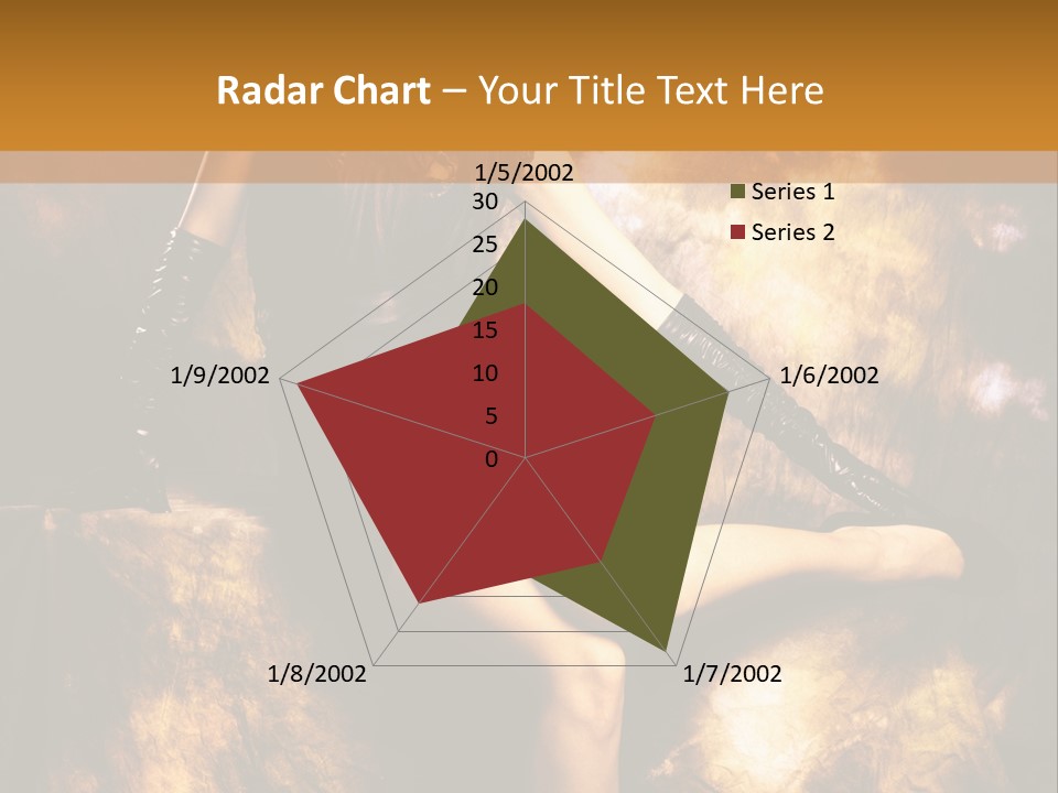 Young Eyes Face PowerPoint Template