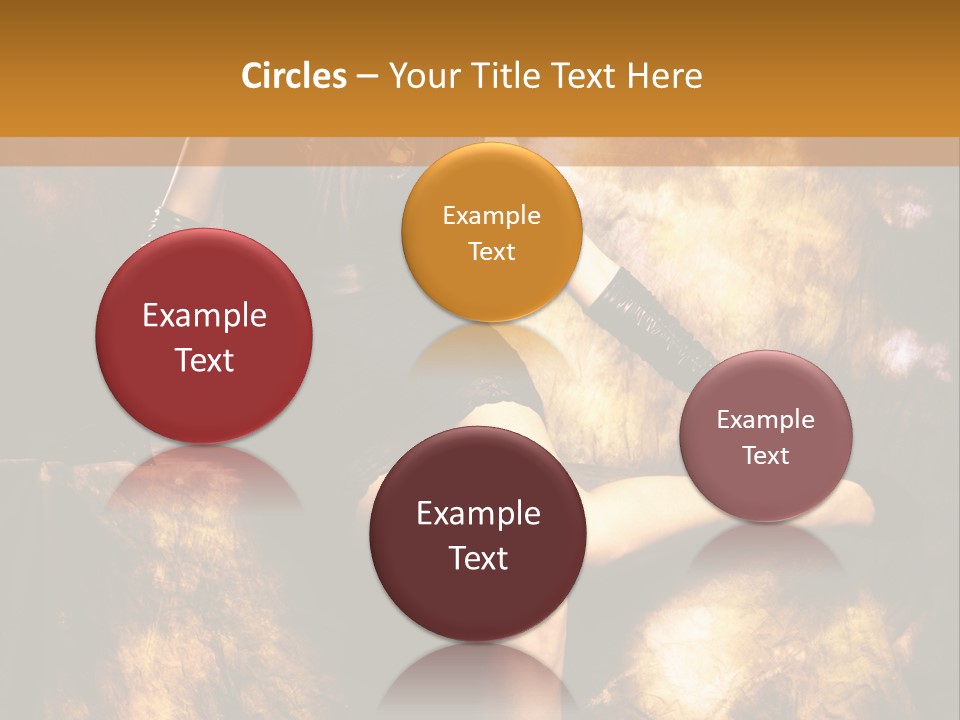 Young Eyes Face PowerPoint Template