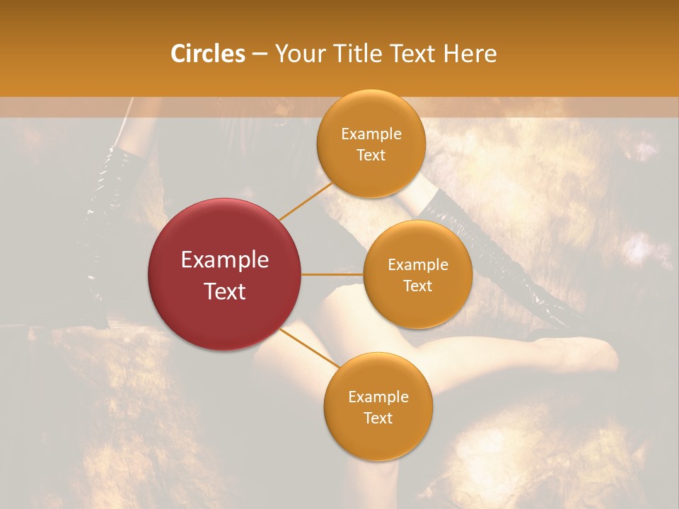 Young Eyes Face PowerPoint Template