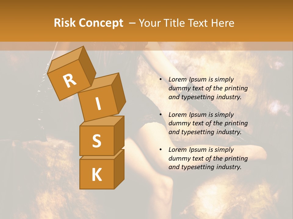 Young Eyes Face PowerPoint Template