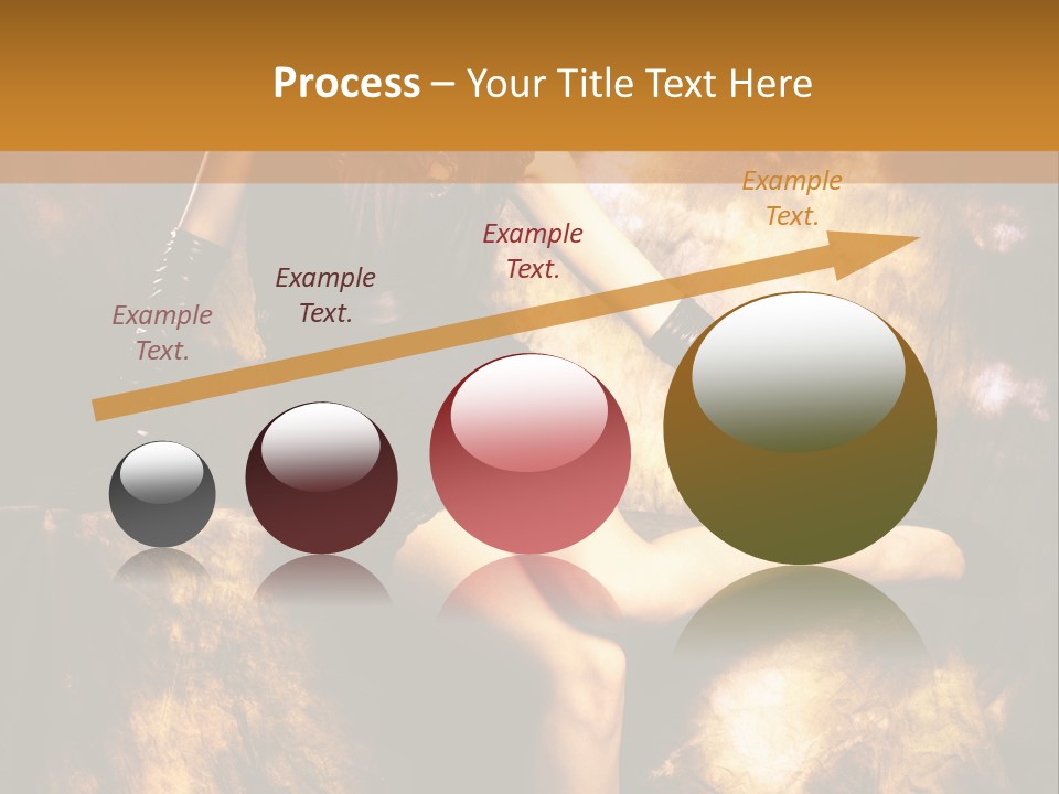 Young Eyes Face PowerPoint Template