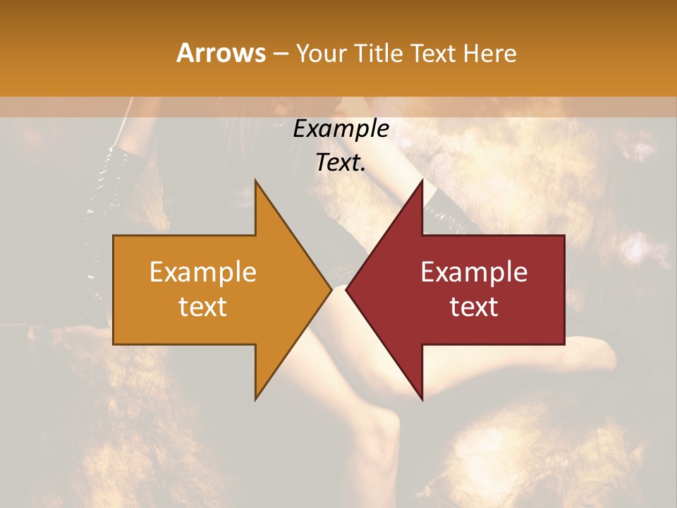 Young Eyes Face PowerPoint Template