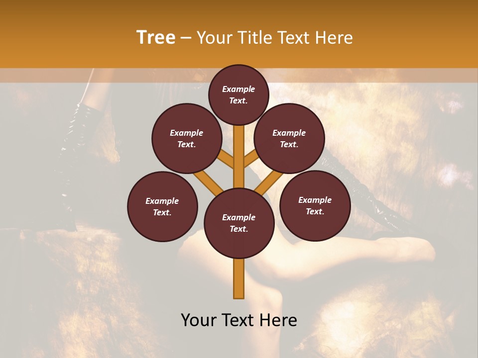 Young Eyes Face PowerPoint Template