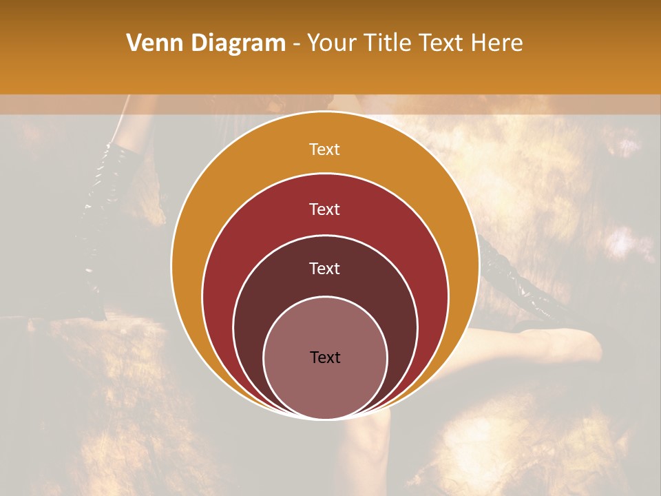 Young Eyes Face PowerPoint Template