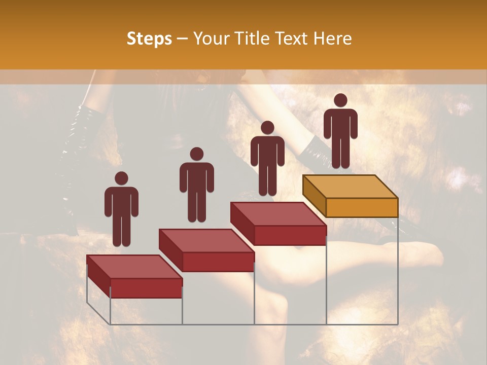 Young Eyes Face PowerPoint Template