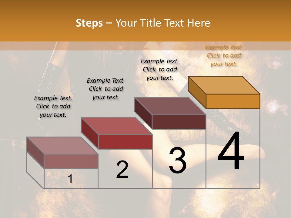Young Eyes Face PowerPoint Template