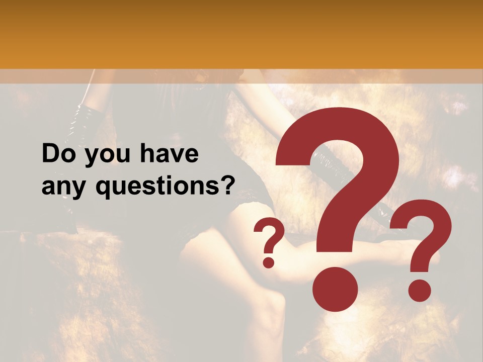 Young Eyes Face PowerPoint Template