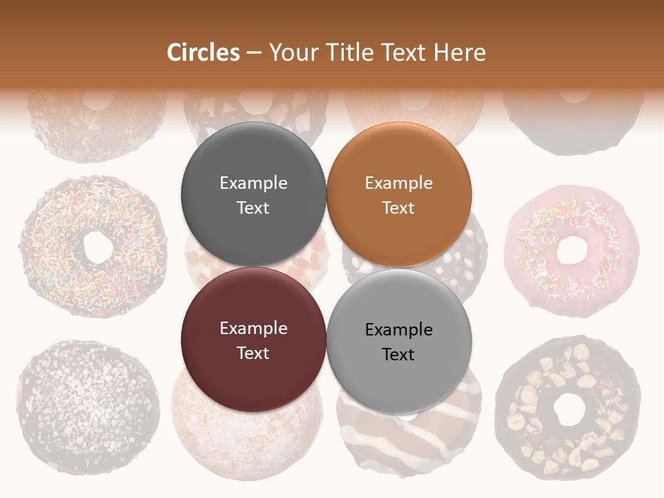 Donuts Names PowerPoint Template