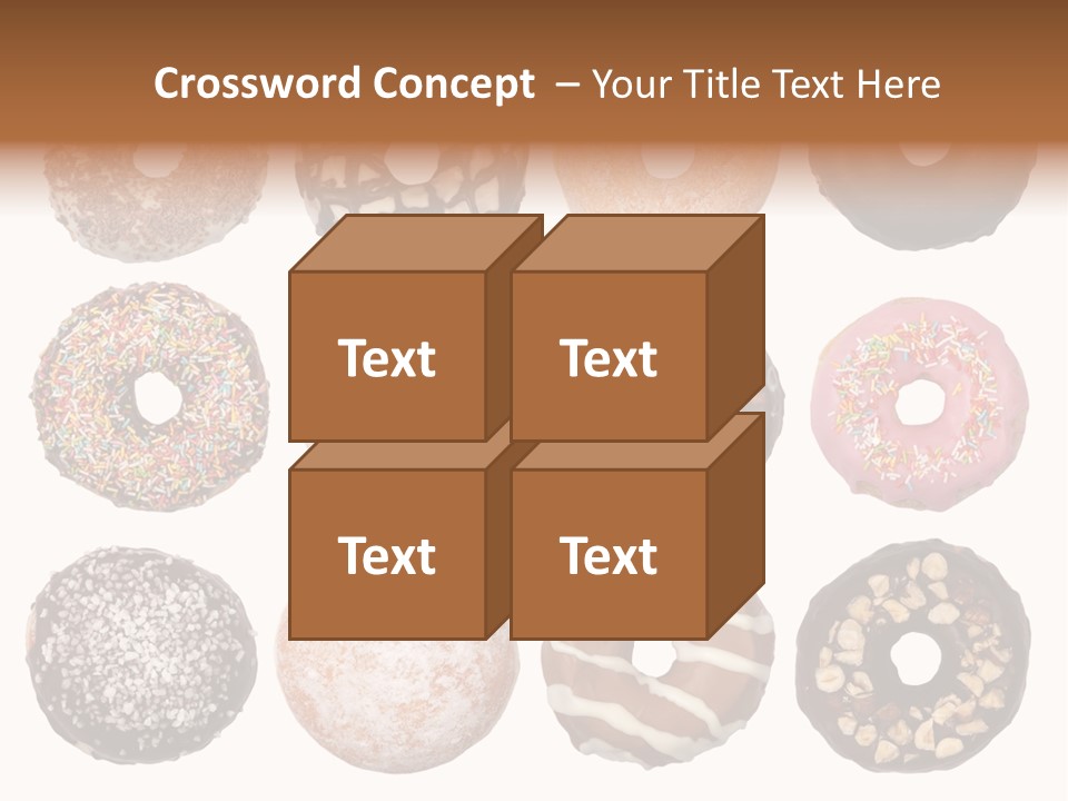 Donuts Names PowerPoint Template