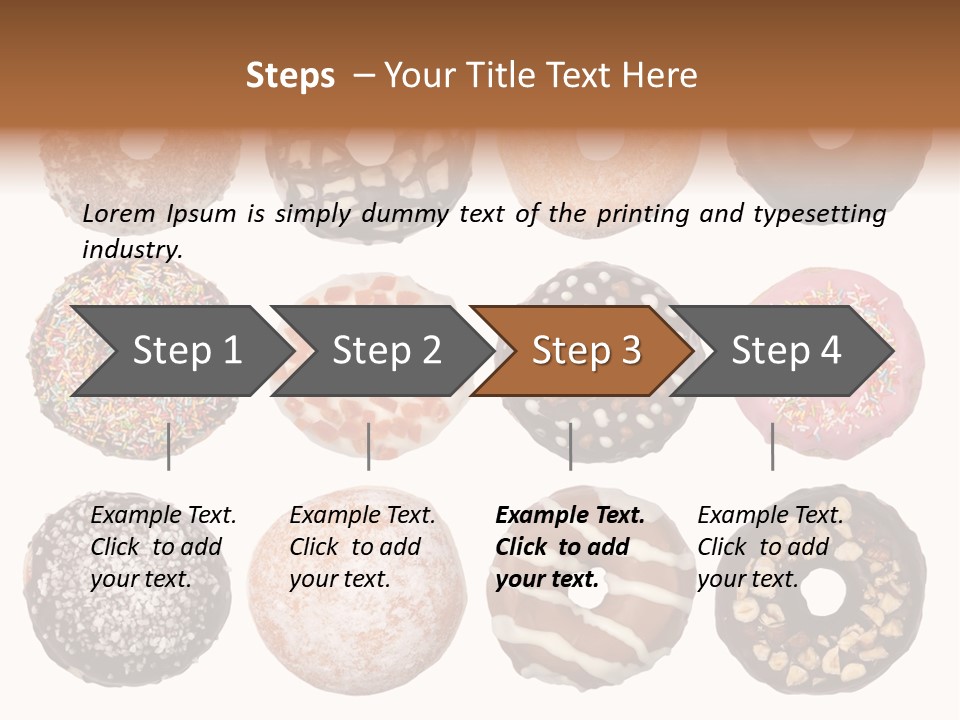 Donuts Names PowerPoint Template
