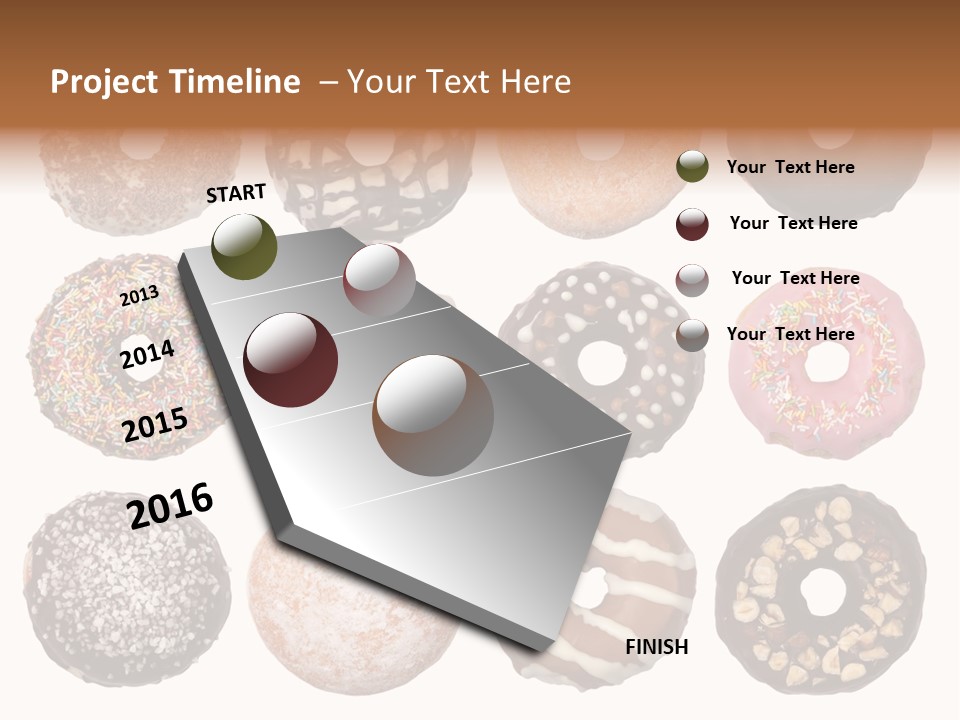 Donuts Names PowerPoint Template