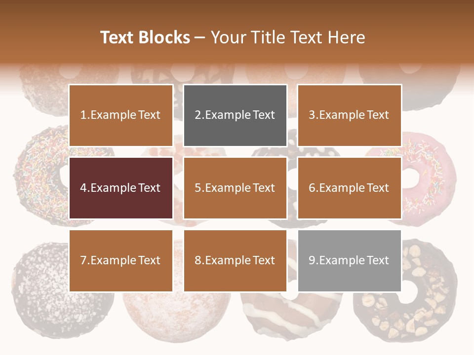 Donuts Names PowerPoint Template