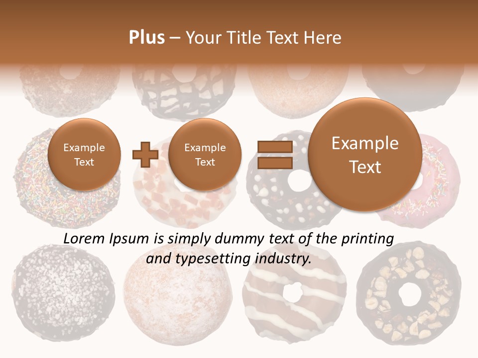 Donuts Names PowerPoint Template