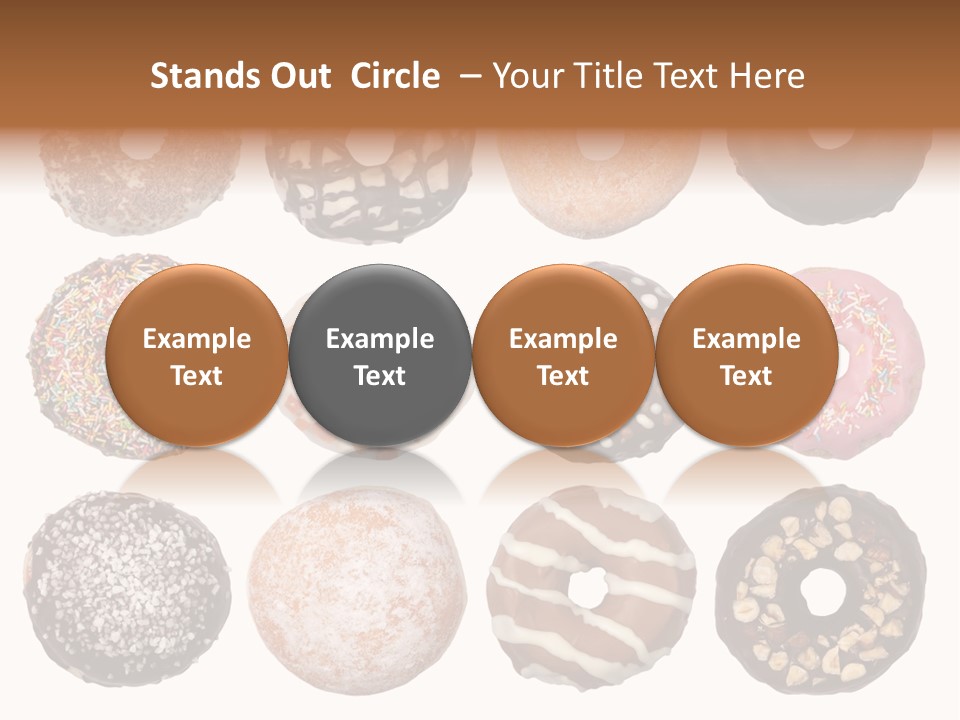Donuts Names PowerPoint Template