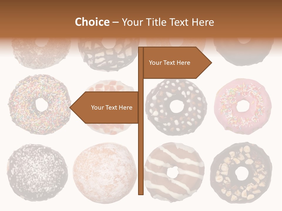 Donuts Names PowerPoint Template