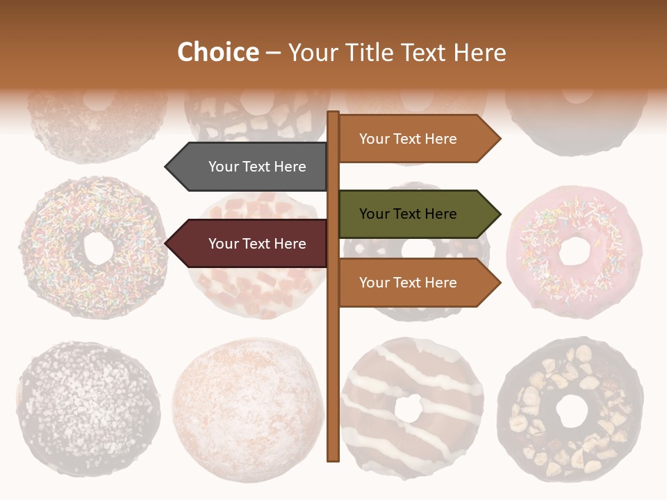 Donuts Names PowerPoint Template