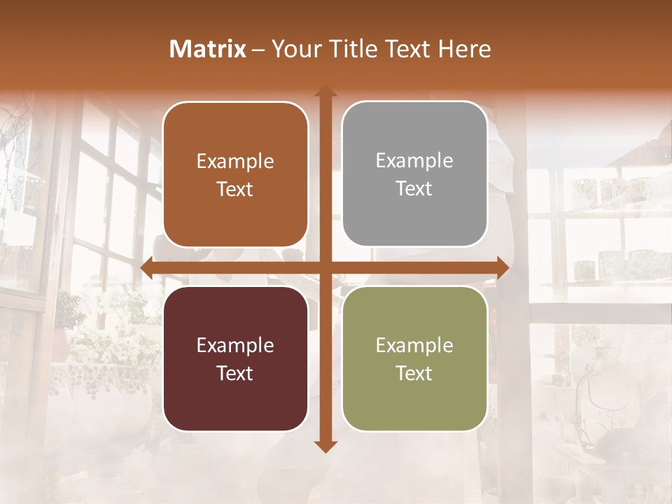 Sun Romantic Closeup PowerPoint Template
