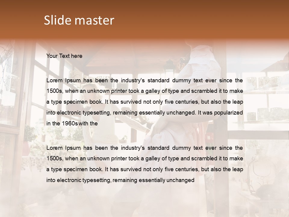 Sun Romantic Closeup PowerPoint Template