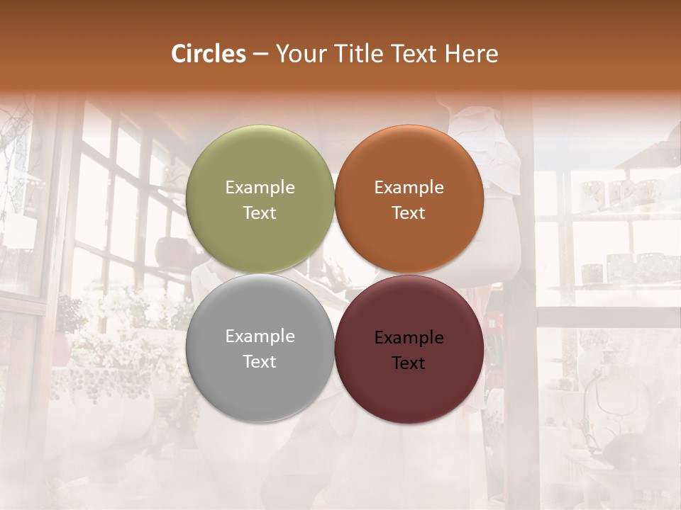 Sun Romantic Closeup PowerPoint Template